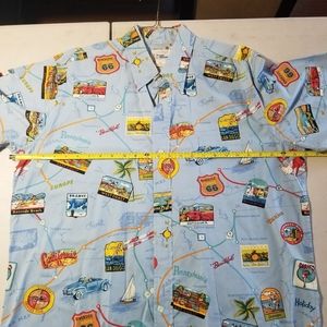 Reyn Spooner 2000's XL route 66 shirt.